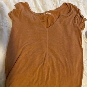 Orange tee shirt